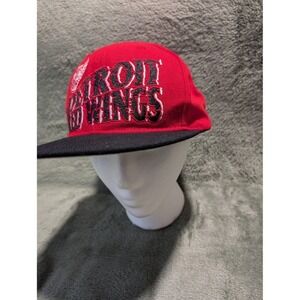 Detroit Red Wings CCM Pro Digi NHL Red & Black Snapback‎ Hat Adult